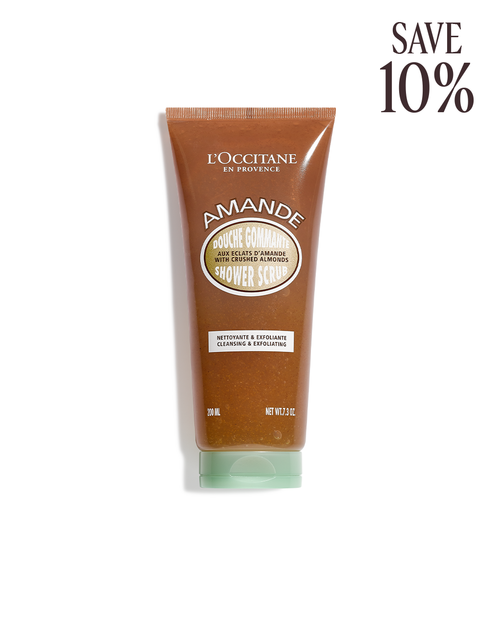 Almond Shower Scrub 200ml