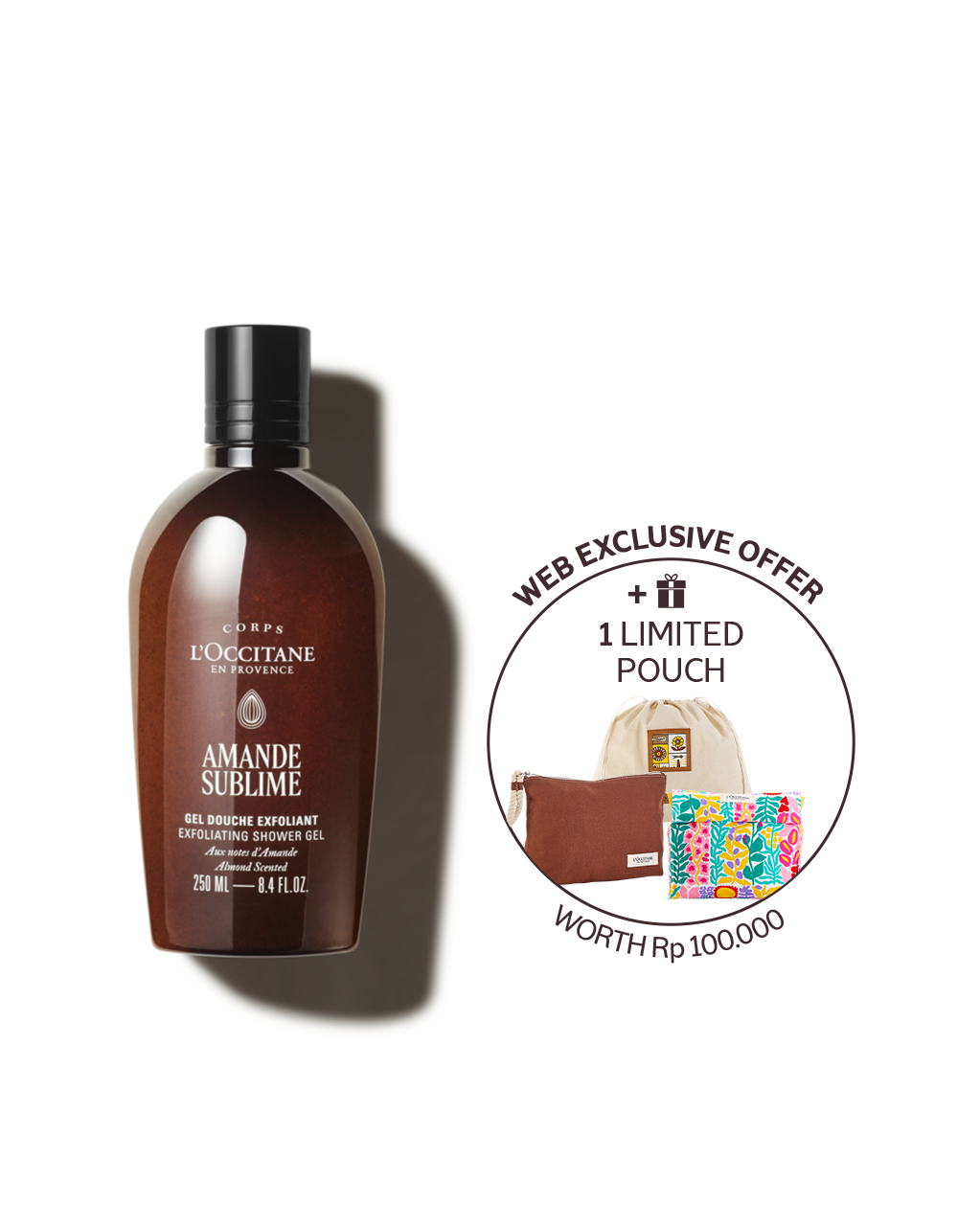 Amande Sublime Exfoliating Shower Gel 250ml
