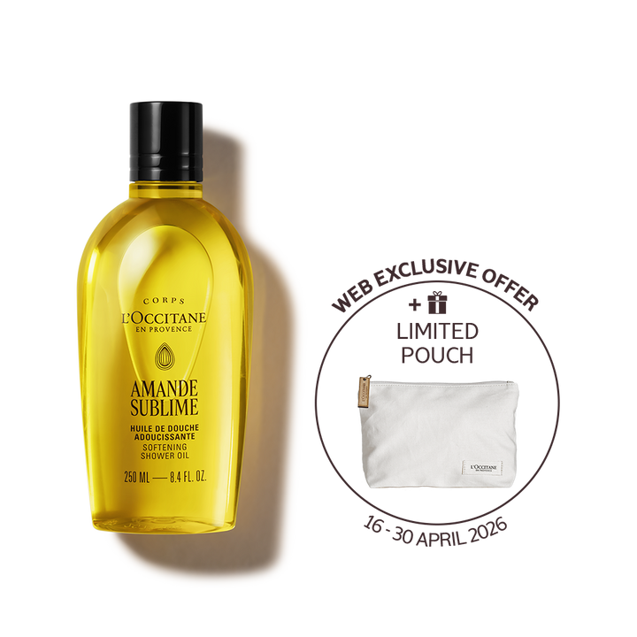 Amande Sublime Softening Shower Oil 250ml