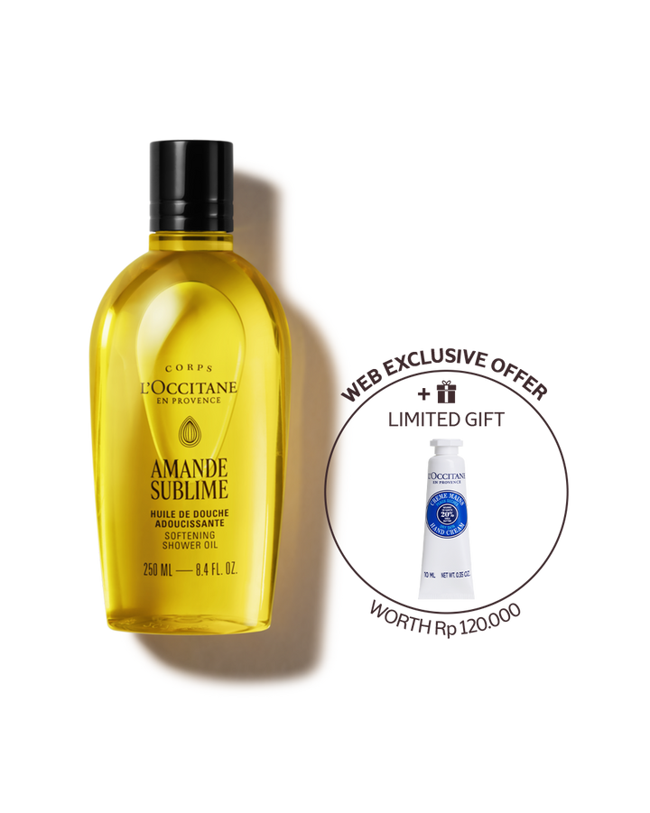 Amande Sublime Softening Shower Oil 250ml
