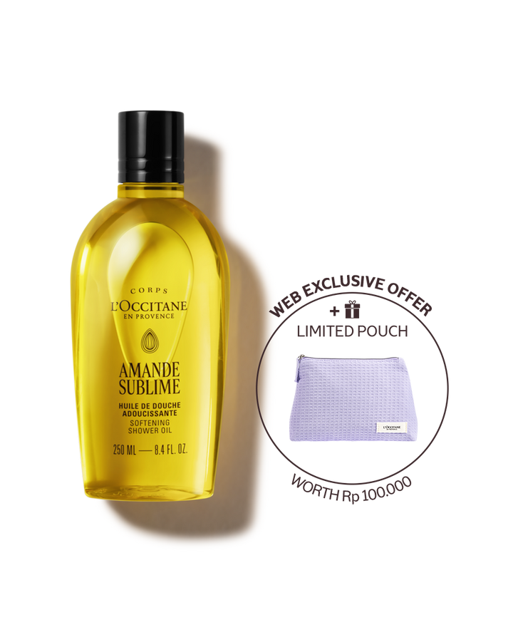 Amande Sublime Softening Shower Oil 250ml