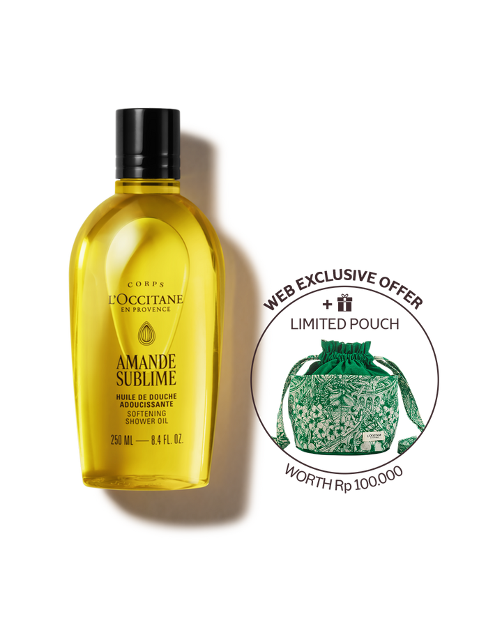 Amande Sublime Softening Shower Oil 250ml