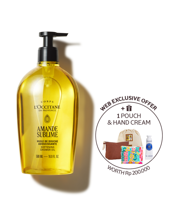 Amande Sublime Softening Shower Oil 500ml
