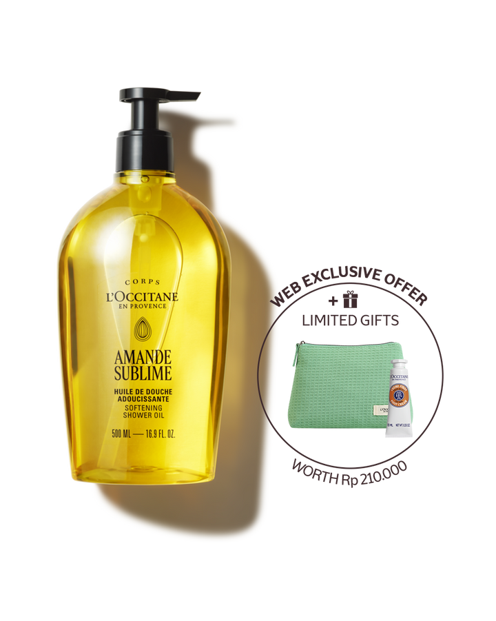 Amande Sublime Softening Shower Oil 500ml