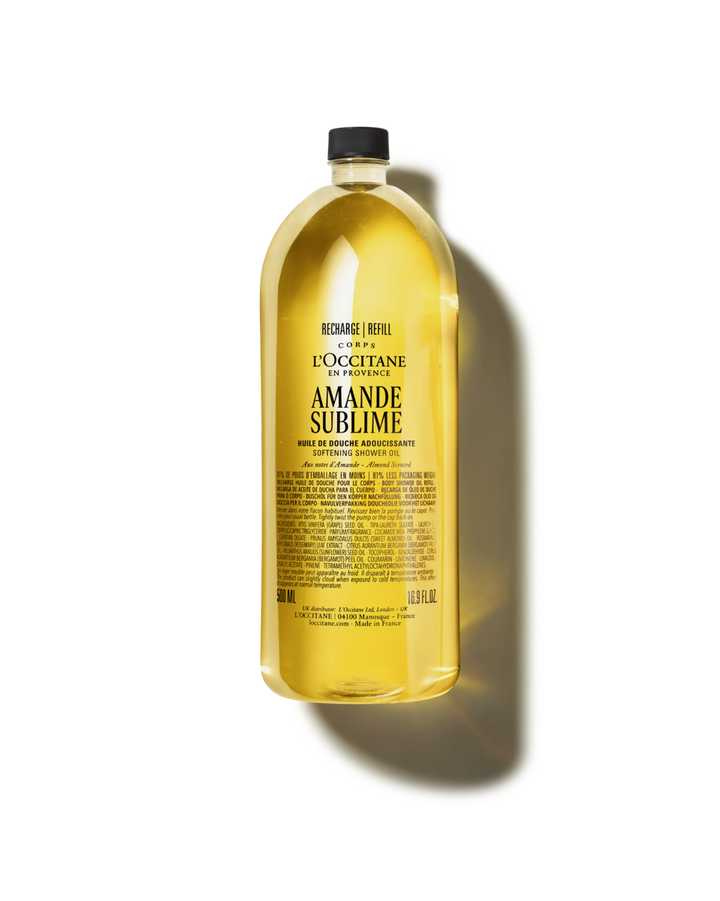 Amande Sublime Softening Shower Oil Refill 500ml