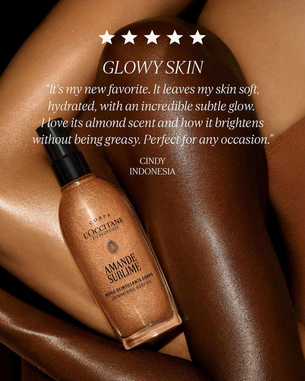 Amande Sublime Shimmering Body Oil