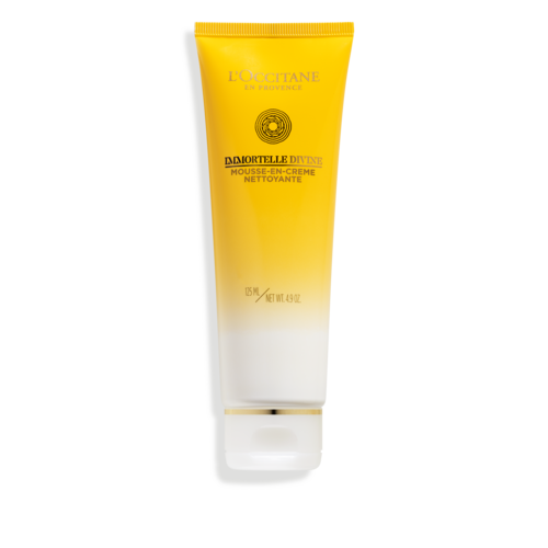 sabun wajah immortelle divine cleansing foam dari loccitane