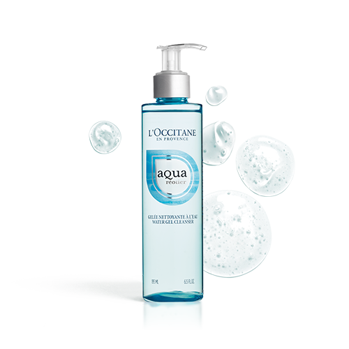 gel cleanser aqua reotier dari loccitane