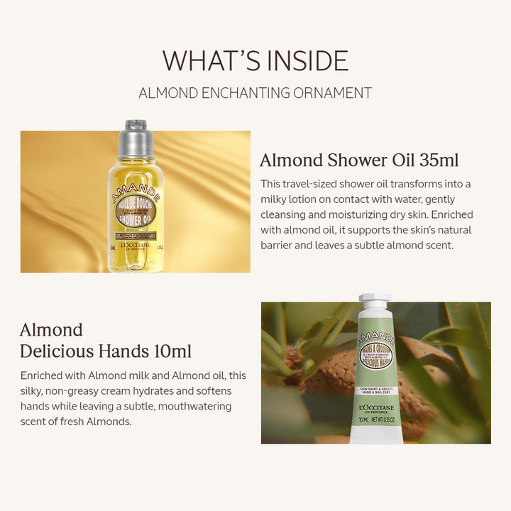 Almond Enchanting Ornament