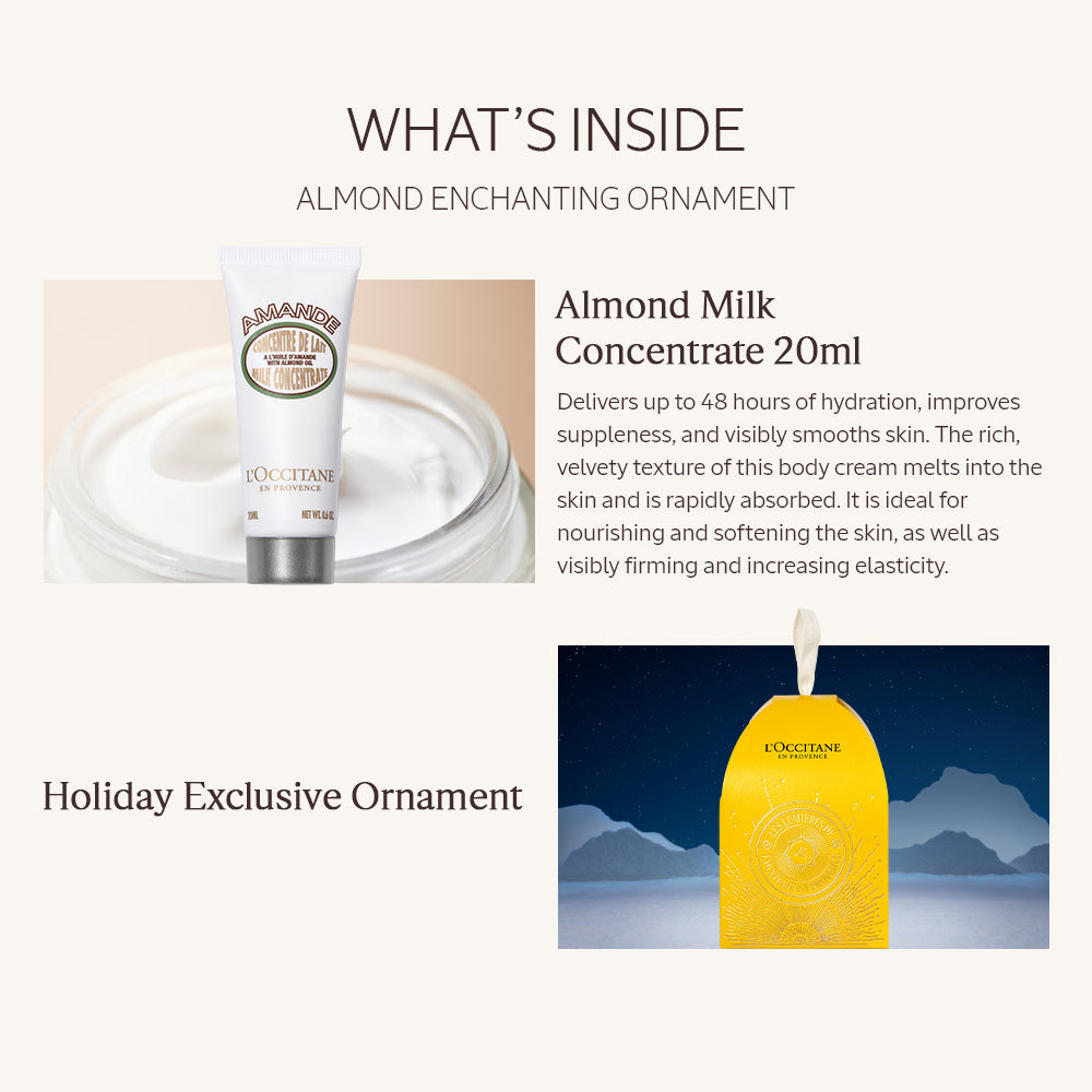 Almond Enchanting Ornament