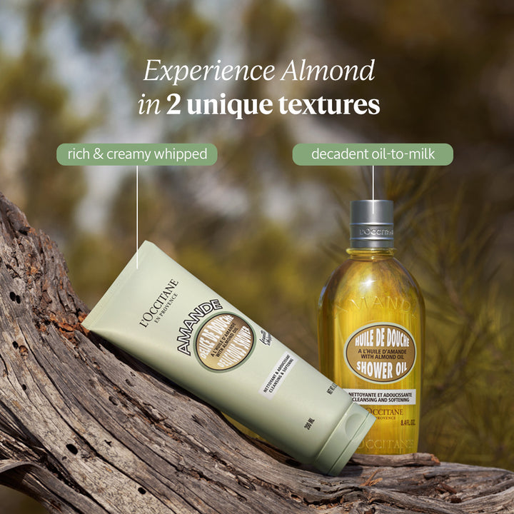 Almond Luxurious Shower Trio