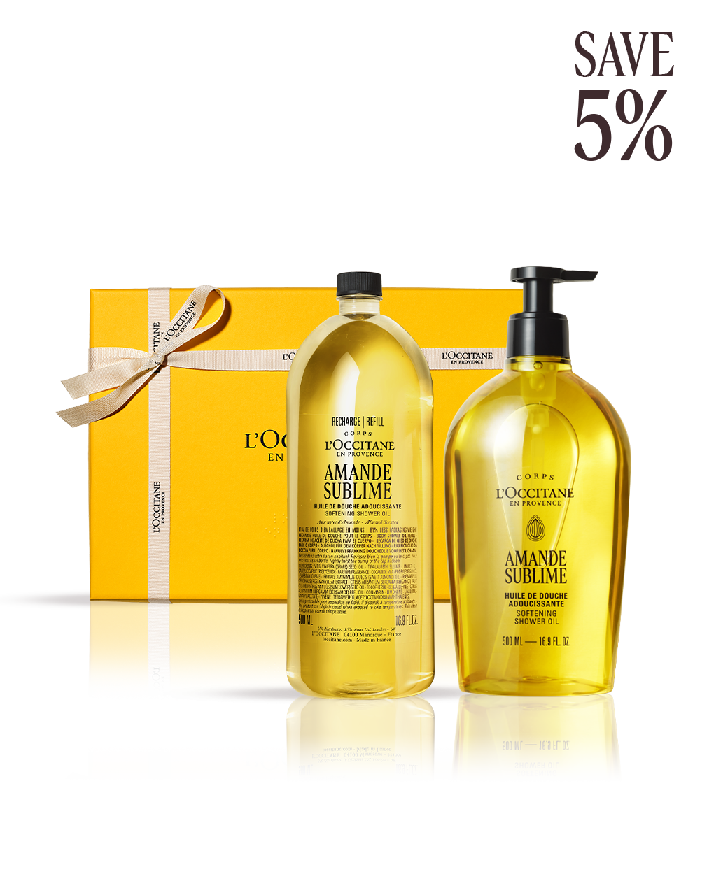 Almond Shower Oil Duo