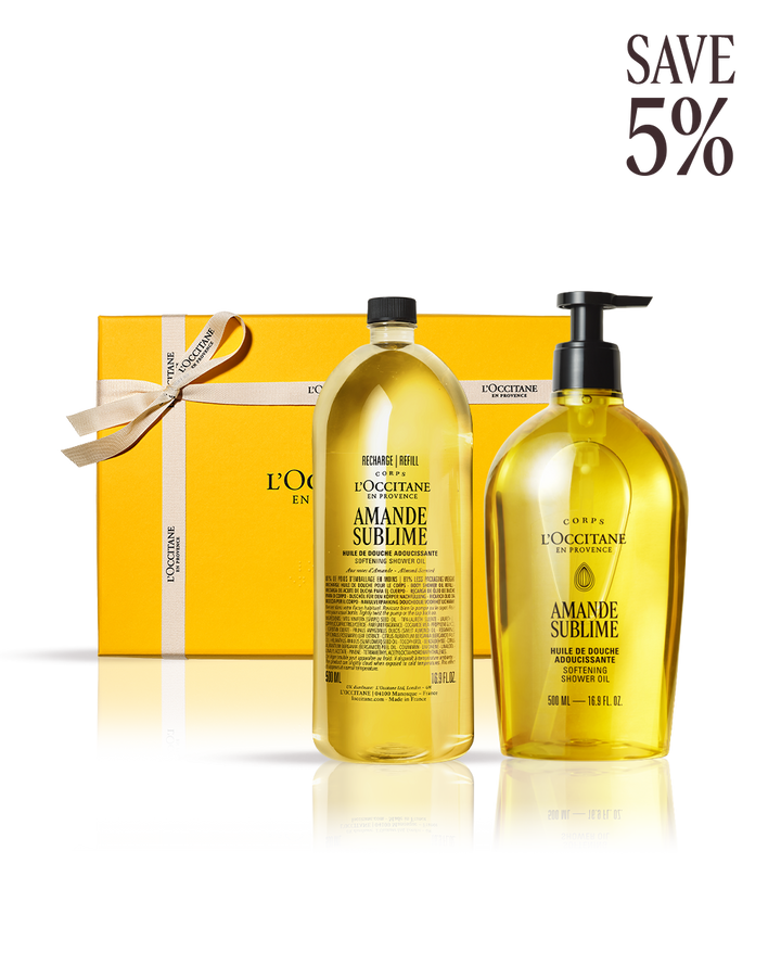 Almond Shower Oil Duo
