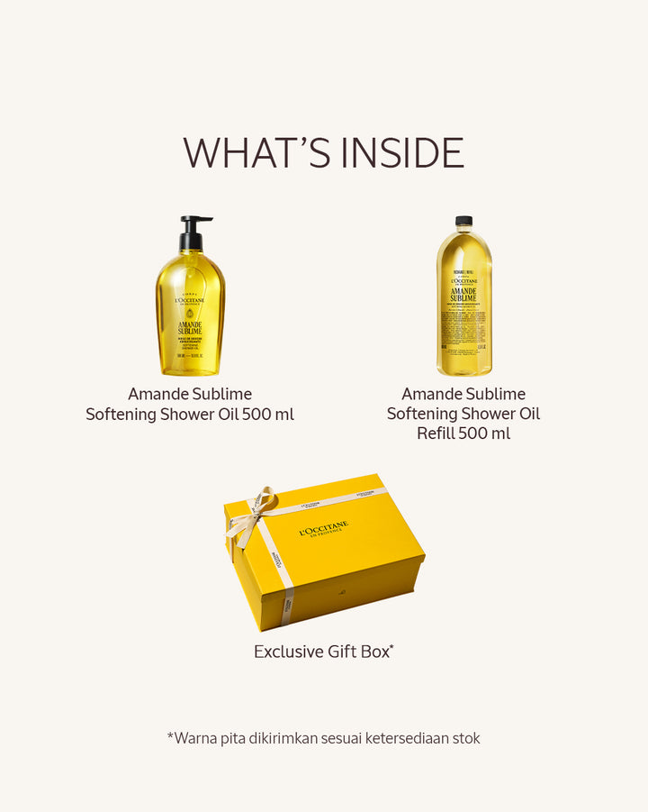Almond Shower Oil Duo