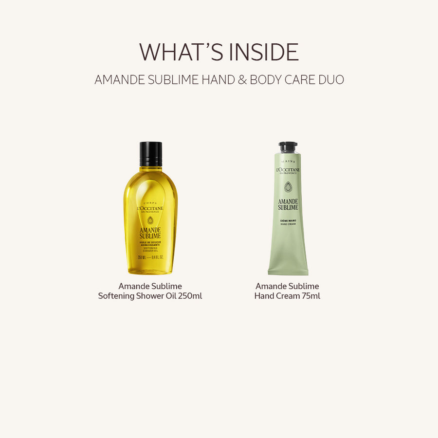 Amande Sublime Hand & Body Care Duo