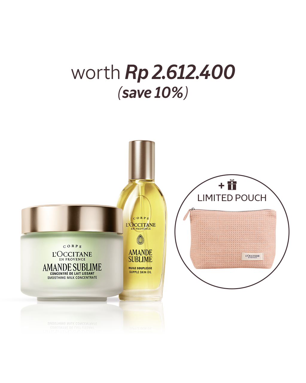 Almond Golden Touch Gift Set