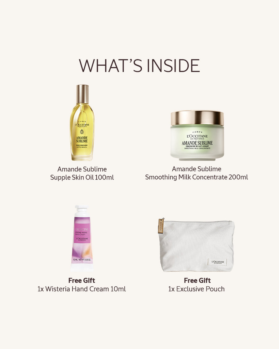 Almond Golden Touch Gift Set