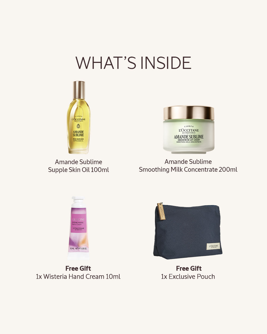 Almond Golden Touch Gift Set