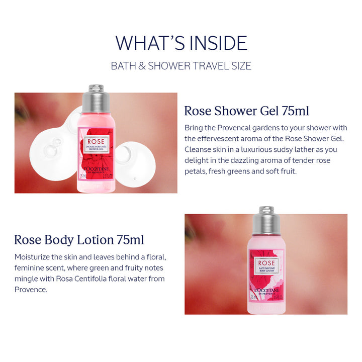 Bath & Shower Travel Collection