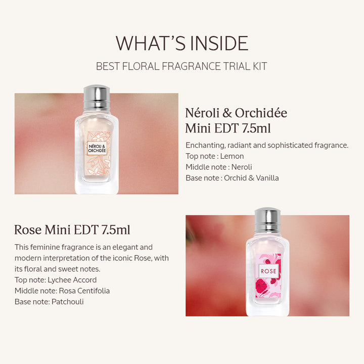 Best Floral Fragrance Trial Kit