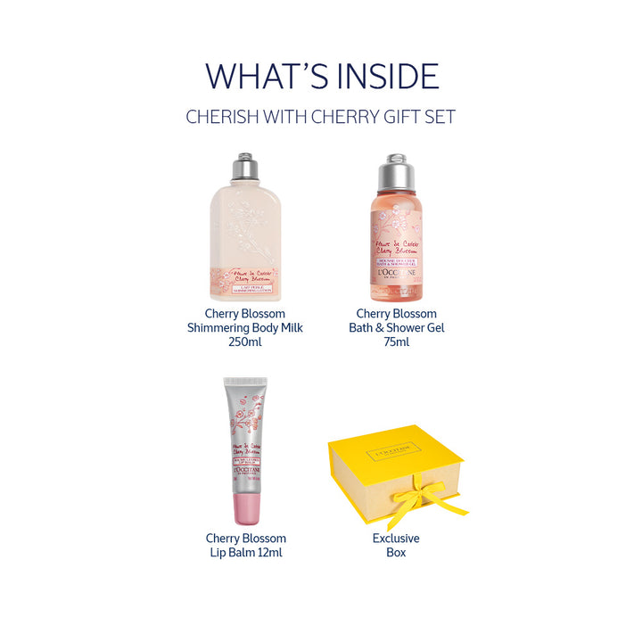 Cherish With Cherry Gift set