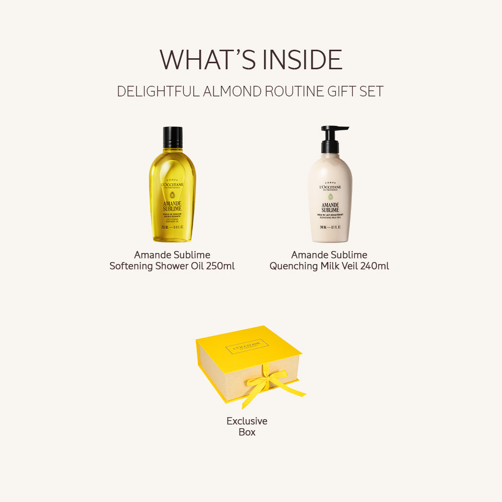 Delightful Almond Routine Gift Set
