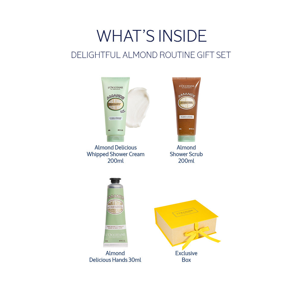 Delightful Almond Routine Gift Set