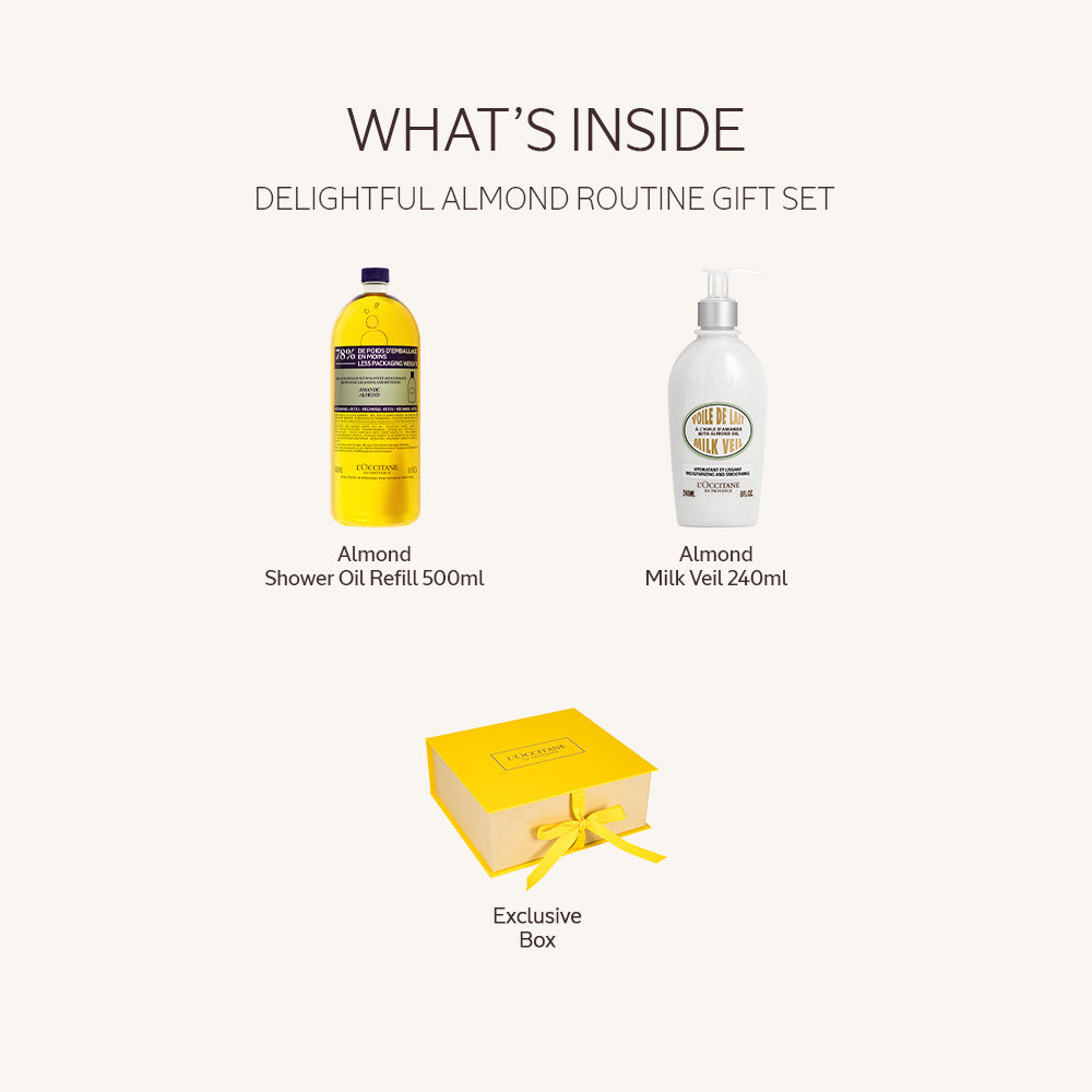 Delightful Almond Routine Gift Set