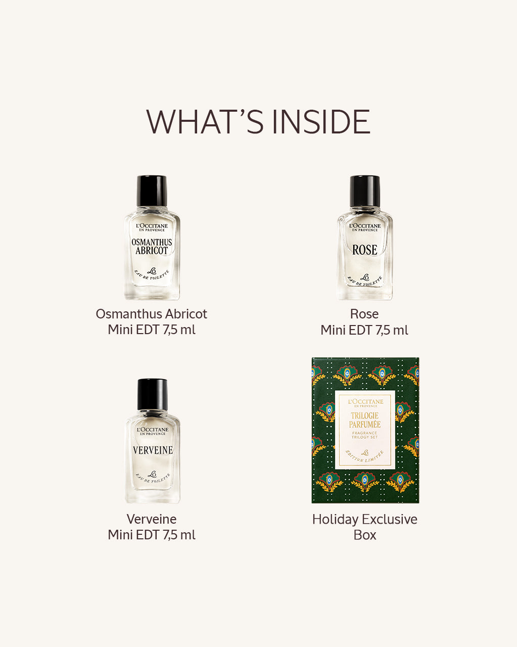 Fragrance Trilogy Set