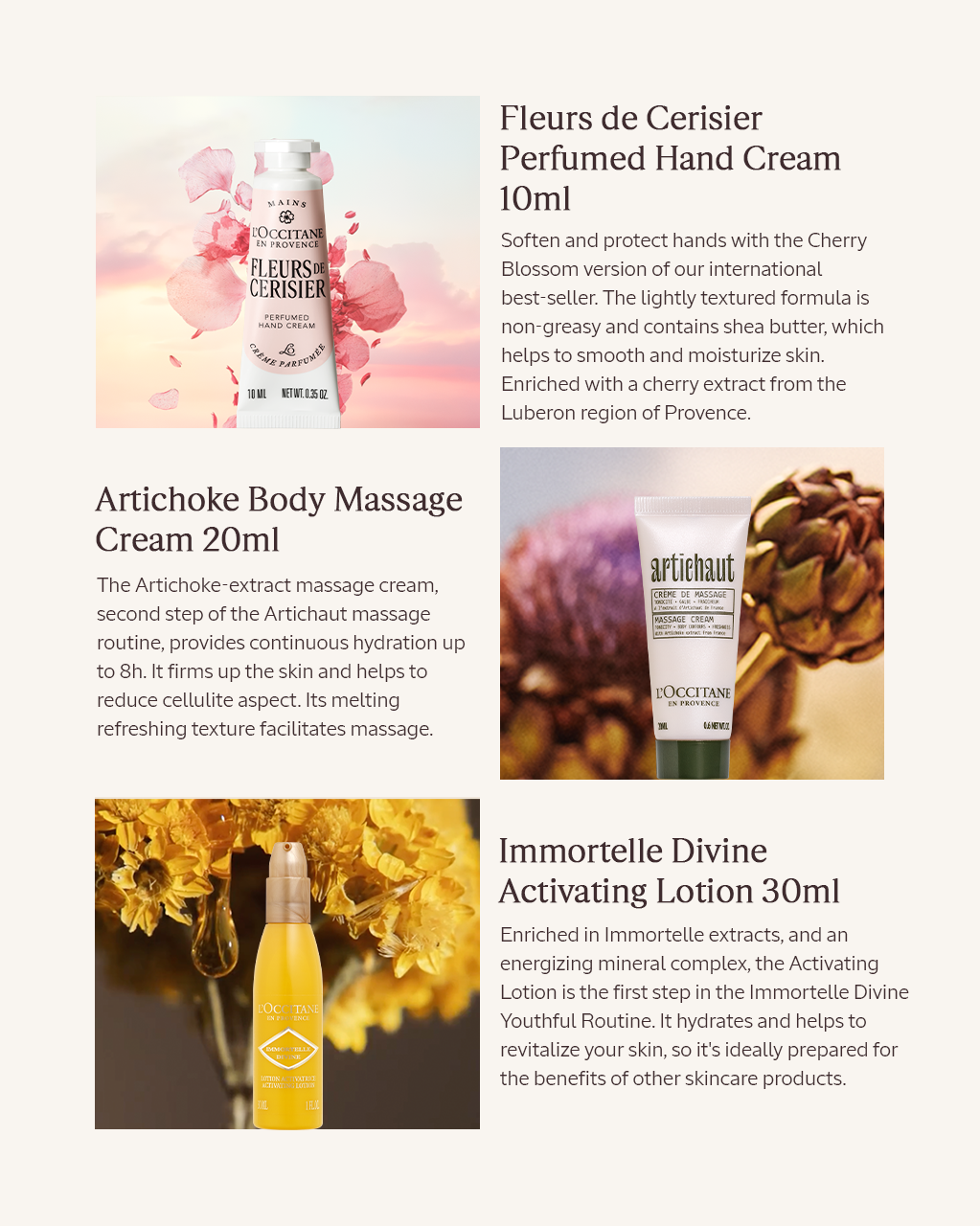 Face & Body Care Trial Kit