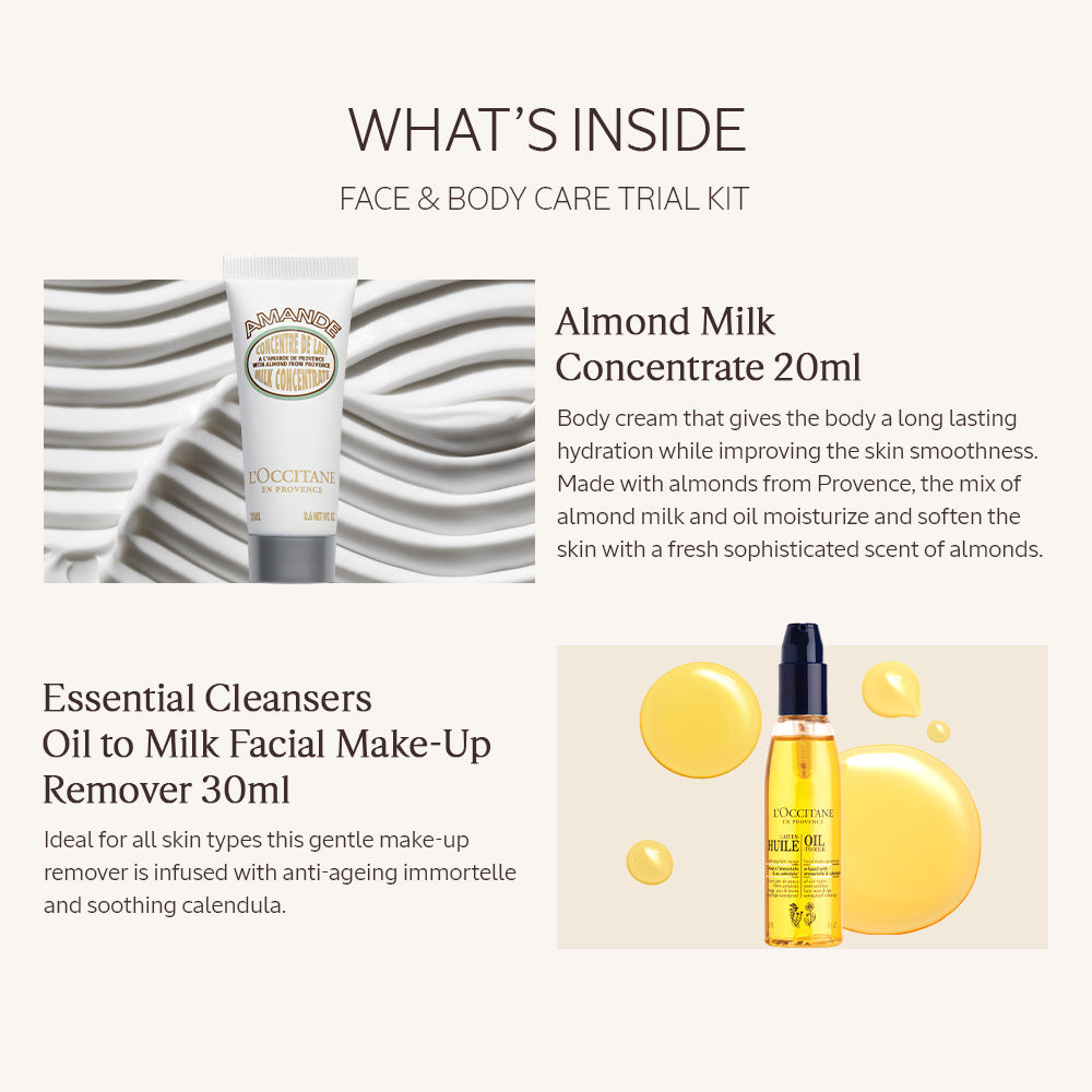 Face & Body Care Trial Kit