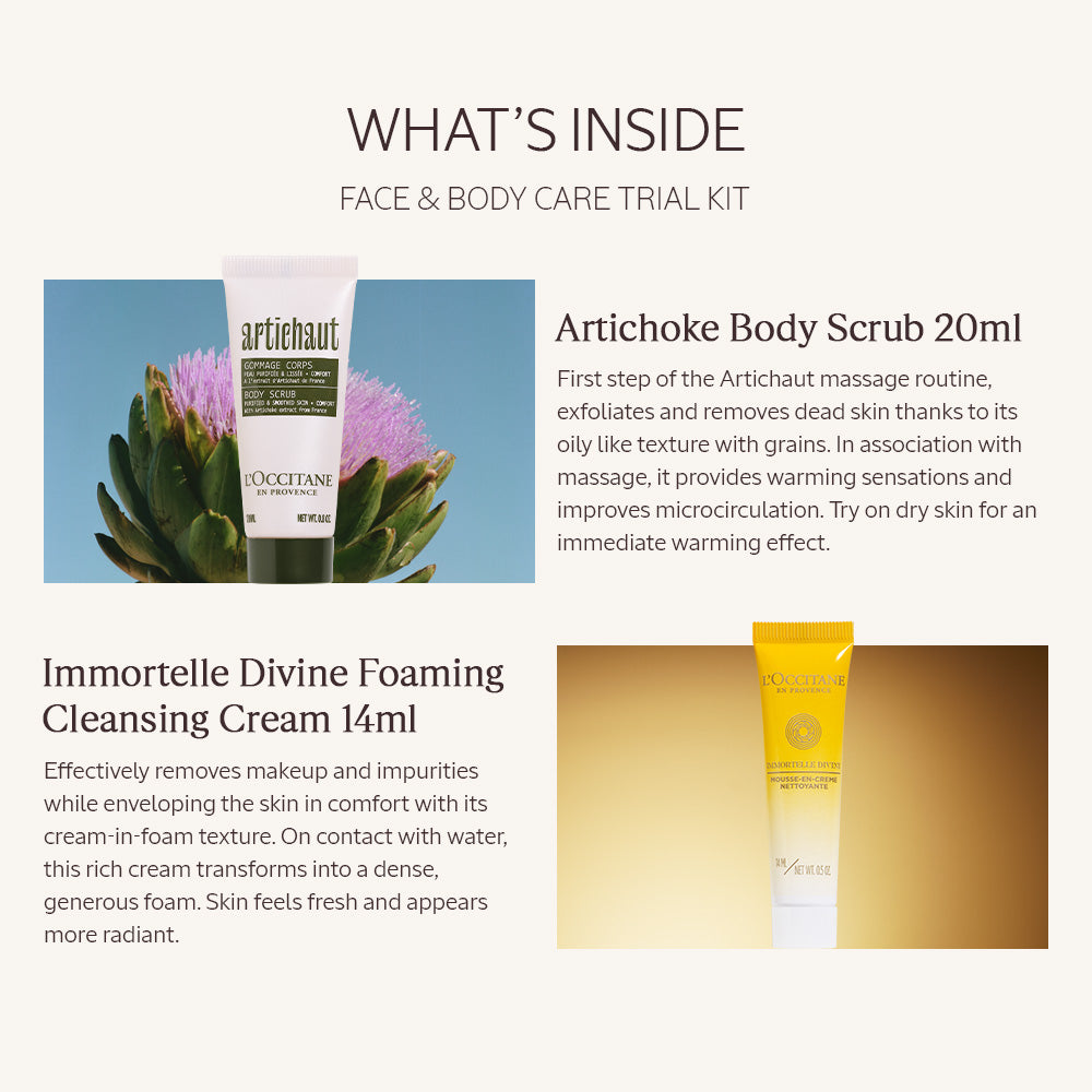 Face & Body Care Trial Kit