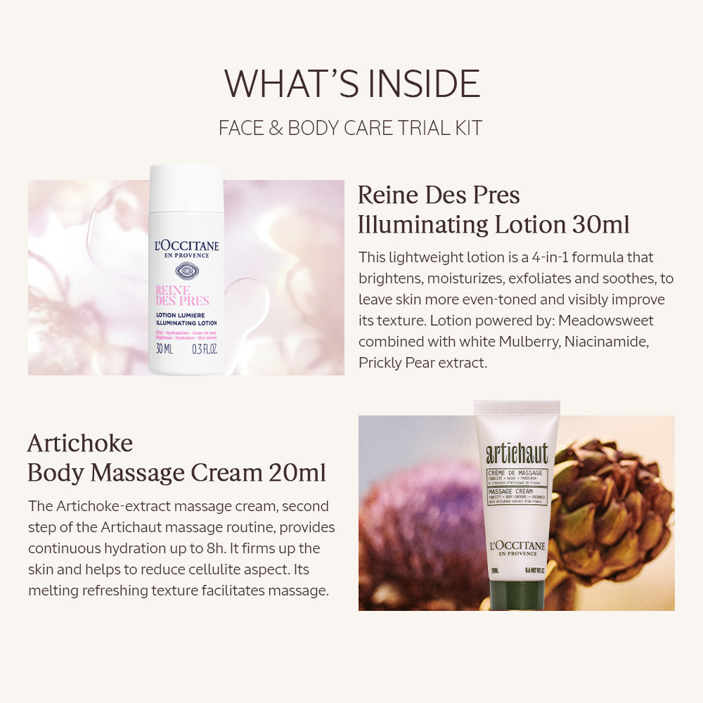 Face & Body Care Trial Kit