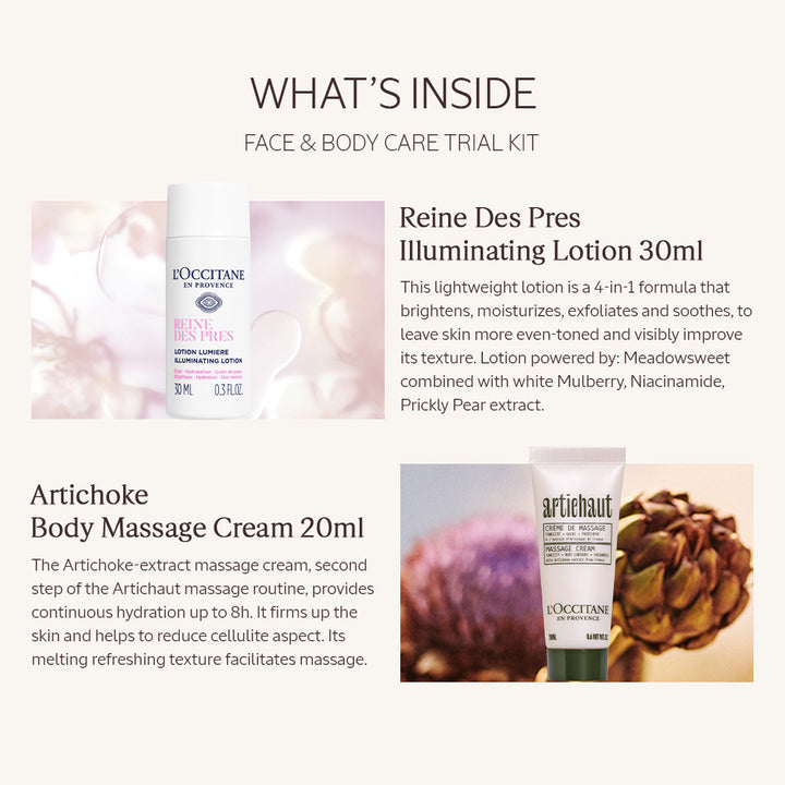 Face & Body Care Trial Kit