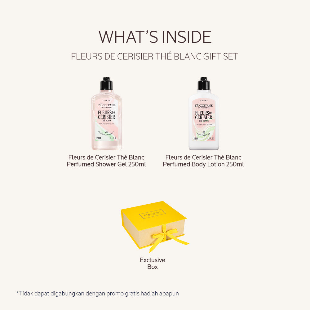 Fleurs de Cerisier Thé Blanc Gift Set