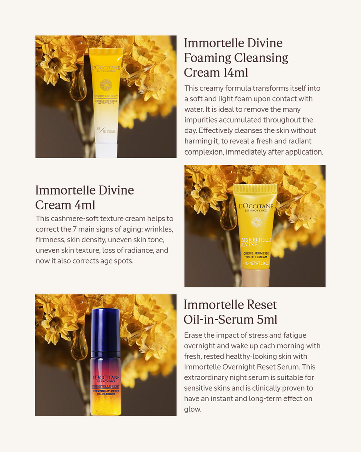 Forever Immortelle Trial Kit