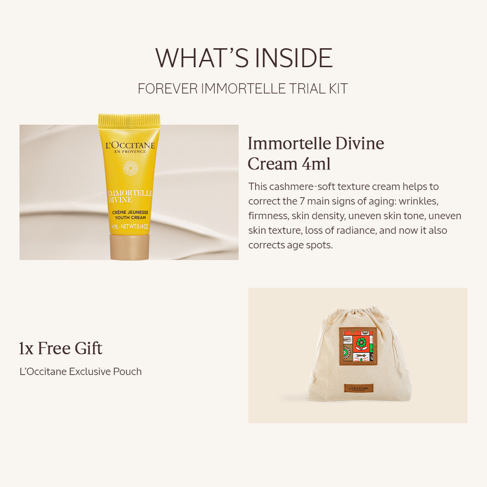 Forever Immortelle Trial Kit