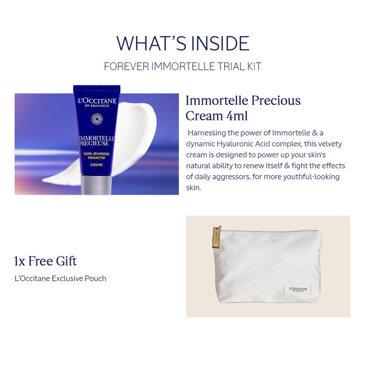 Forever Immortelle Trial Kit