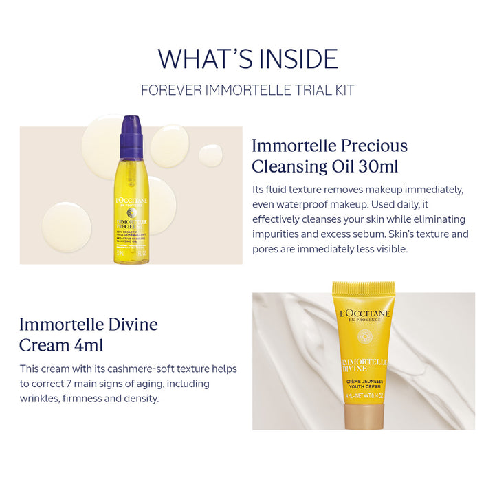 Forever Immortelle Trial Kit