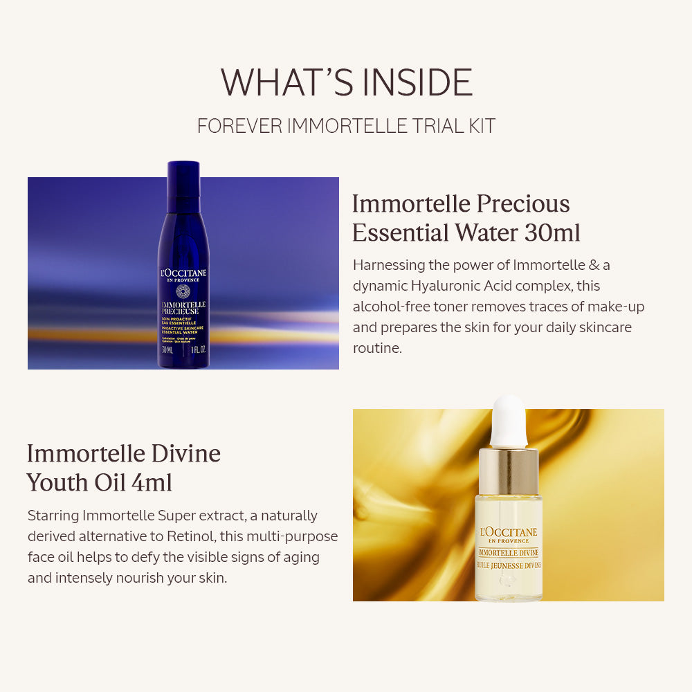 Forever Immortelle Trial Kit