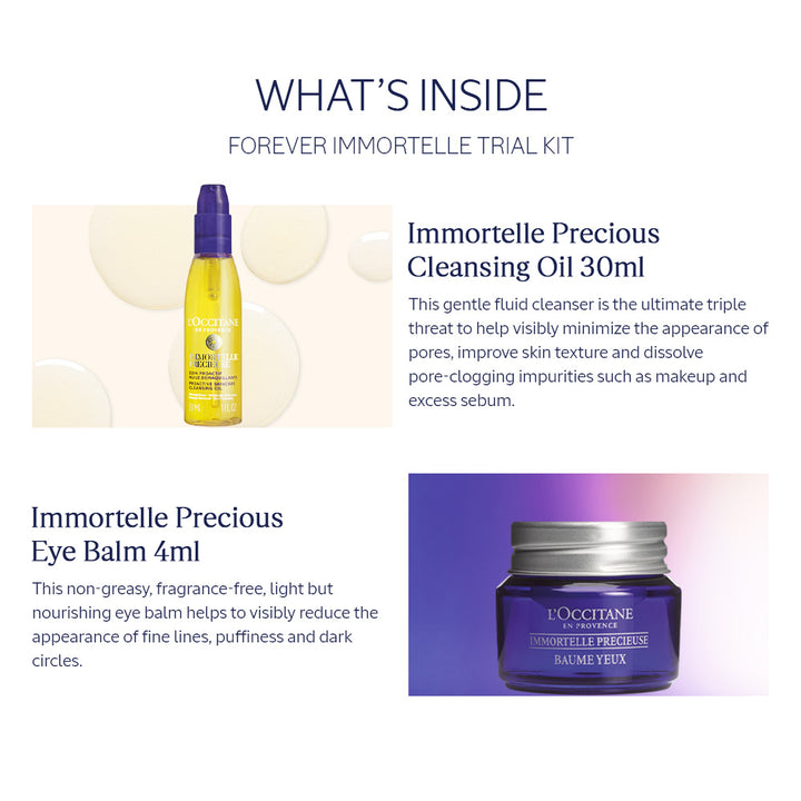 Forever Immortelle Trial Kit