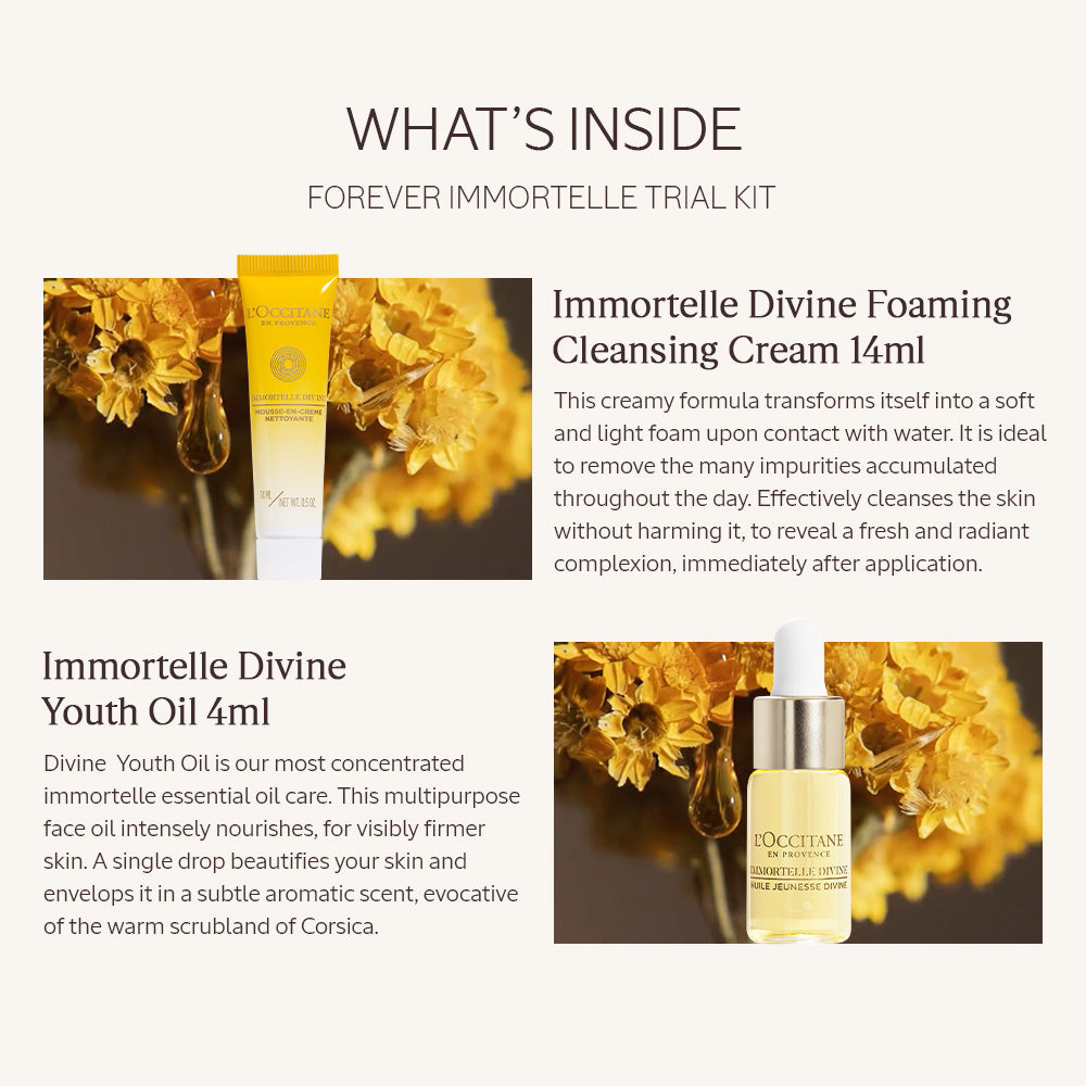 Forever Immortelle Trial Kit