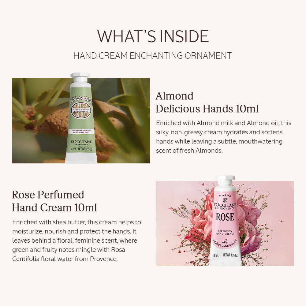 Hand Cream Enchanting Ornament