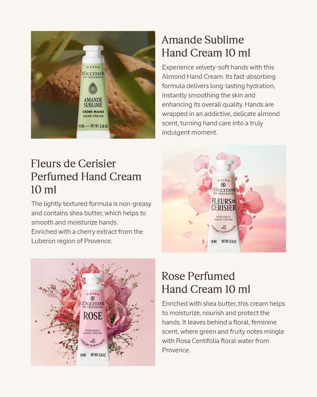 Hand Cream Trial Kit