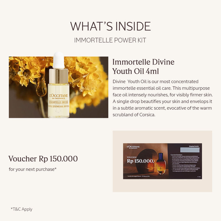 Immortelle Power Kit