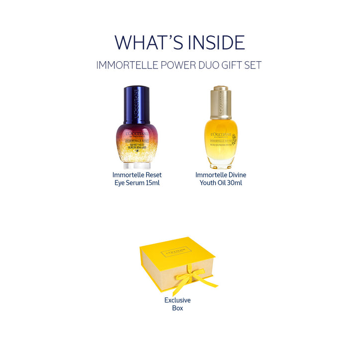 Immortelle Power Duo Gift Set