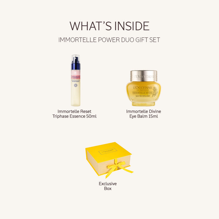 Immortelle Power Duo Gift Set
