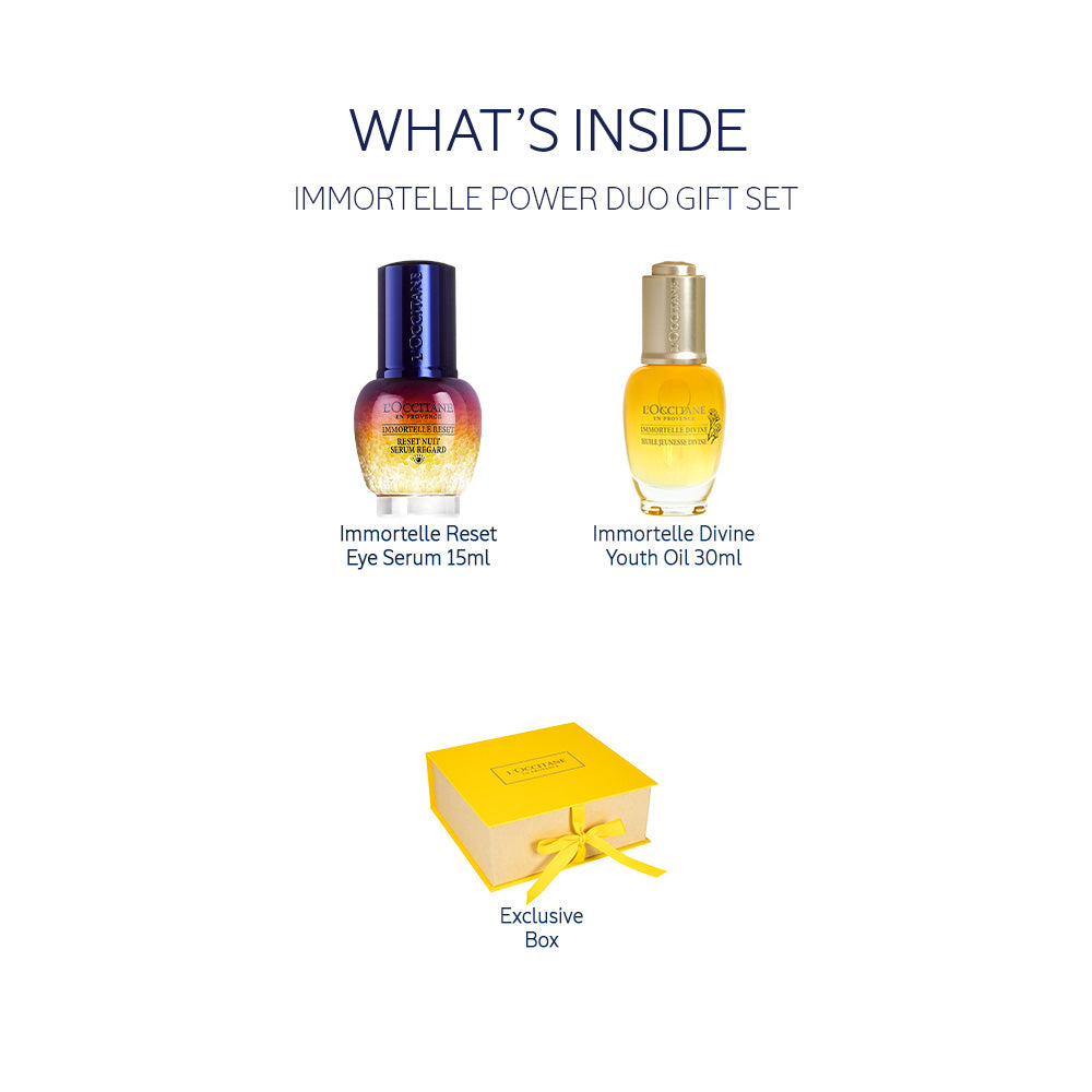 Online Exclusive - Immortelle Power Duo Gift Set