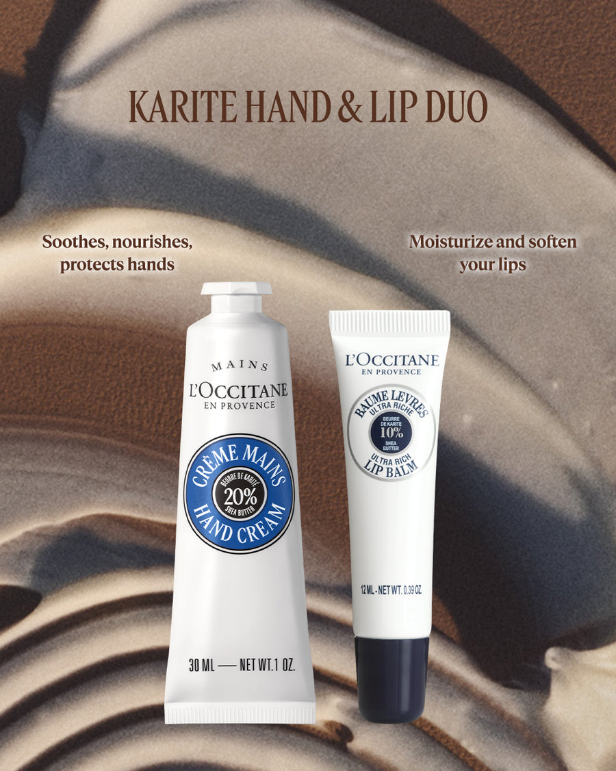 Karité Hand & Lip Duo
