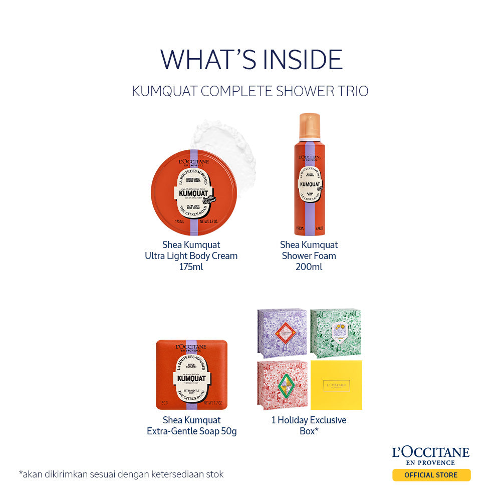 Kumquat Complete Shower Trio